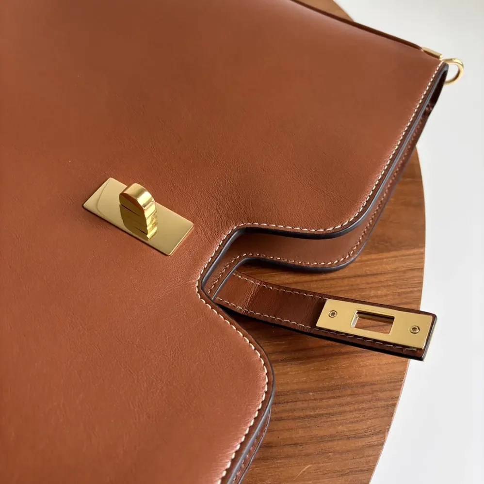Celine Medium Camille 16 Soft Bag in Smooth Calfskin for Women in Brown Celine Medium Camille 16 Soft Bag in Smooth Calfskin for Women in Brown