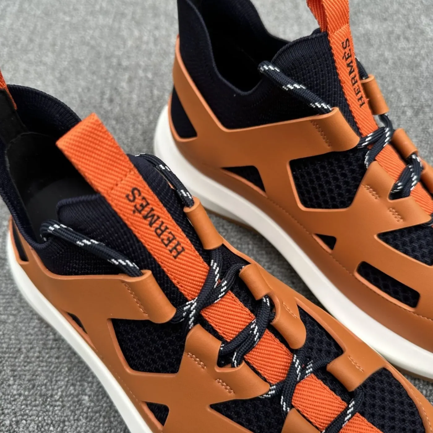 Hermes Katana Sneakers Marine