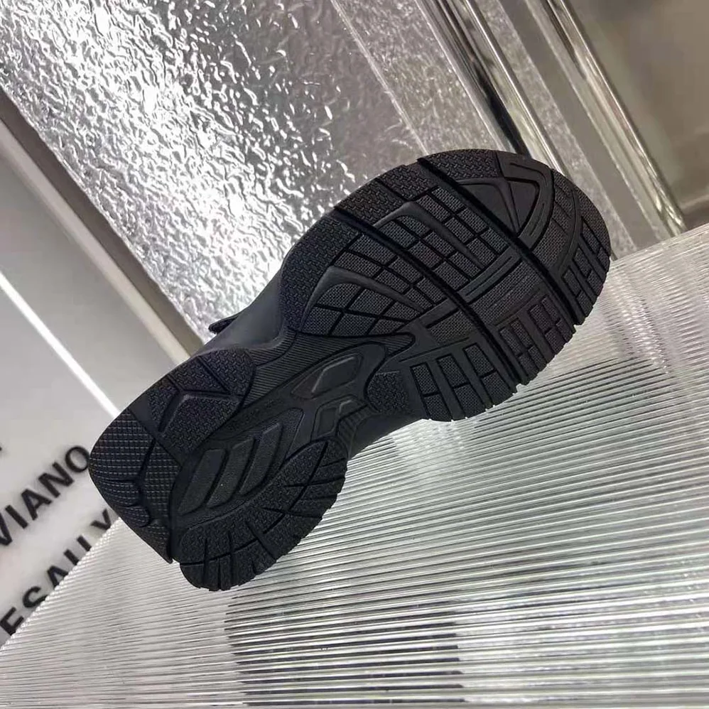 Balenciaga Tourist Sandal in Black Technical Material for Unisex