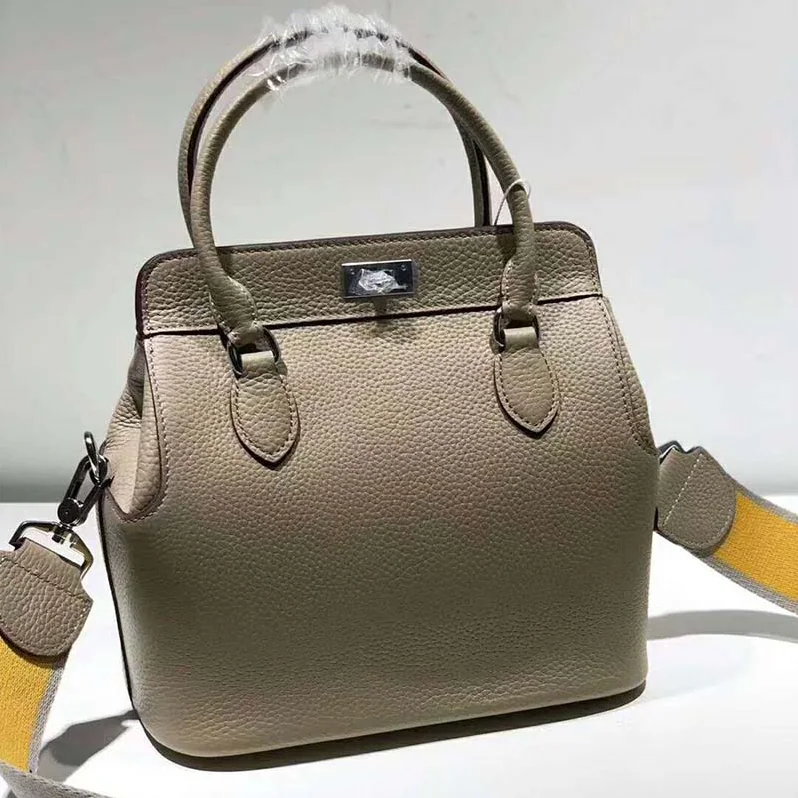Hermes Toolbox 26 Bag in Calfskin Leather for Women in Silver Hermes Toolbox 26 Bag in Calfskin Leather for Women in Silver