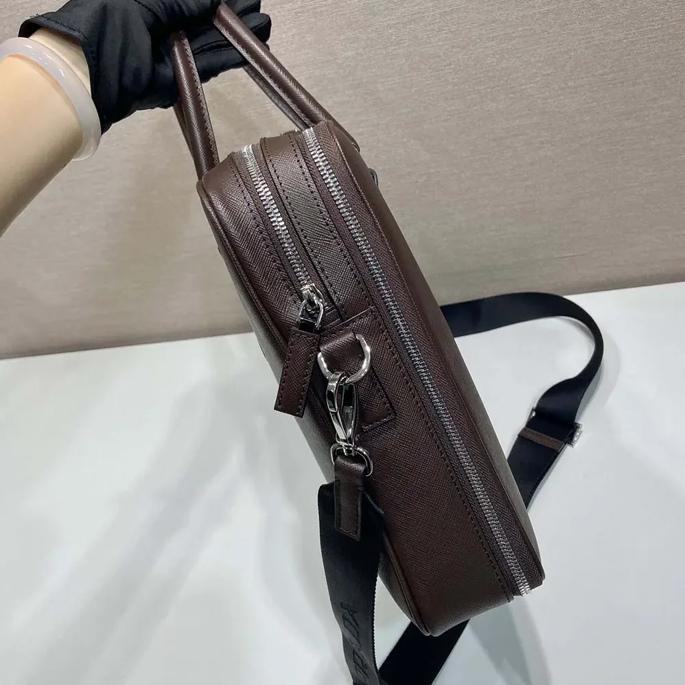 Prada Saffiano Leather Briefcase for Men Prada Saffiano Leather Briefcase for Men