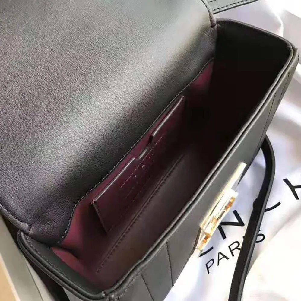 Givenchy Mini Eden Bag in Smooth Leather for Women in Black Givenchy Mini Eden Bag in Smooth Leather for Women in Black