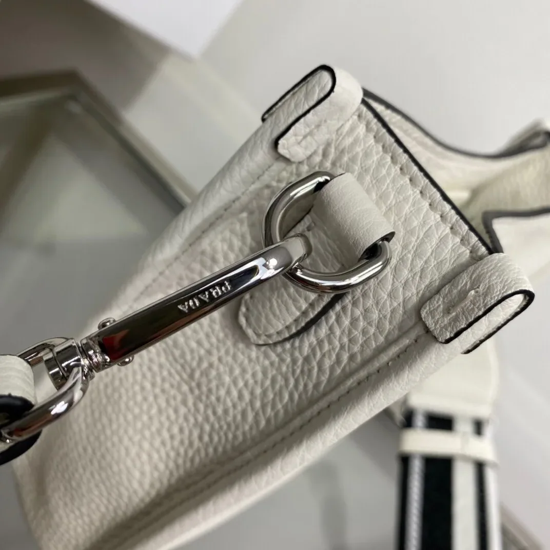 Prada Mini Shoulder Bag White Prada Mini Shoulder Bag White