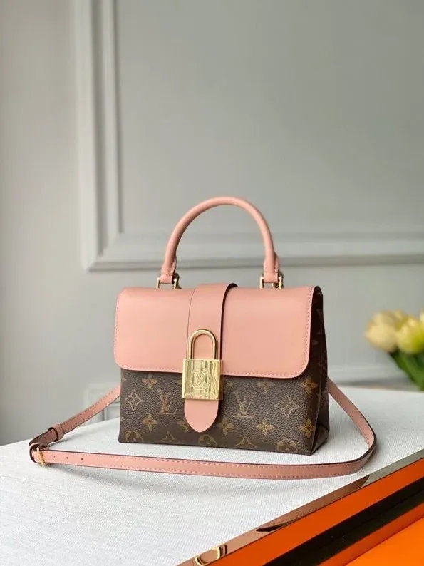 Louis Vuitton Locky BB Monogram Canvas Rose Poudre Pink Louis Vuitton Locky BB Monogram Canvas Rose Poudre Pink