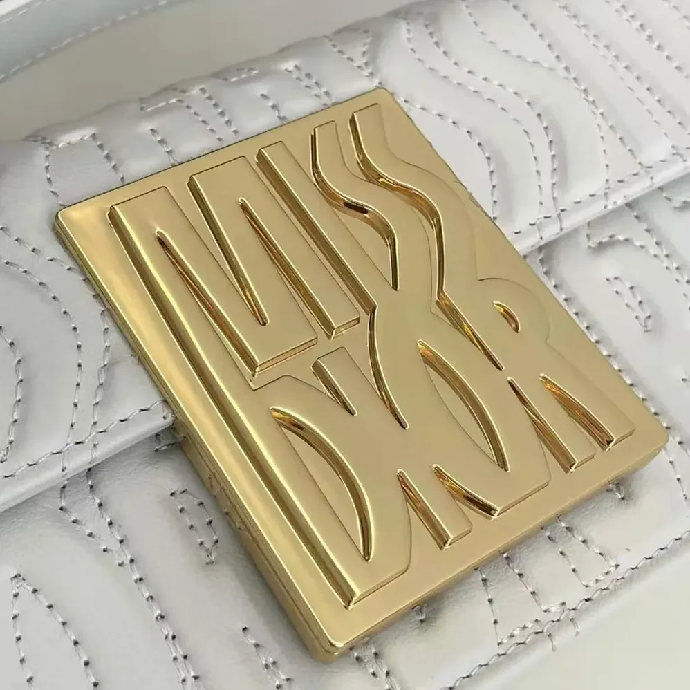 Dior Miss Dior Flap Bag Latte Quilted Miss Dior Allover Calfskin for Women