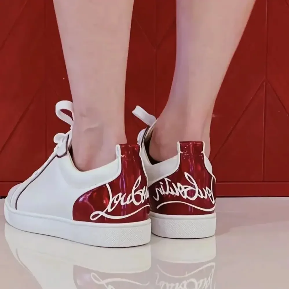 Christian Louboutin Fun Vieira Sneakers in Calf Leather for Unisex Christian Louboutin Fun Vieira Sneakers in Calf Leather for Unisex