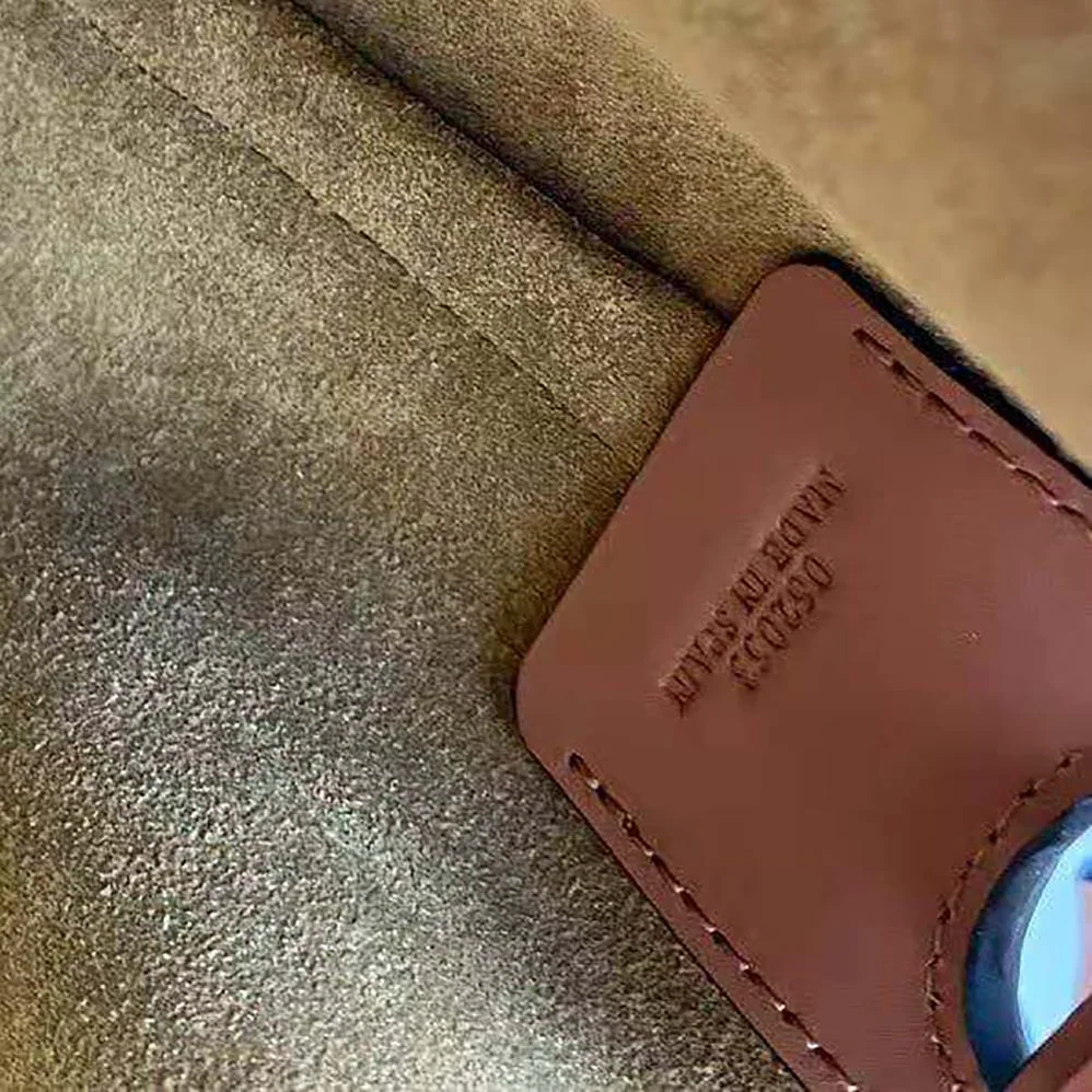 Loewe Balloon Bag in Canvas and Calfskin for Women in Dark Green