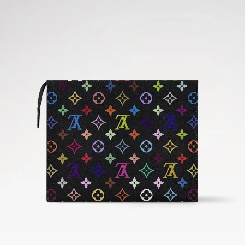 Louis Vuitton LV x TM Toiletry Pouch Multicolore Noir / Louis Vuitton LV x TM Toiletry Pouch Multicolore Noir /