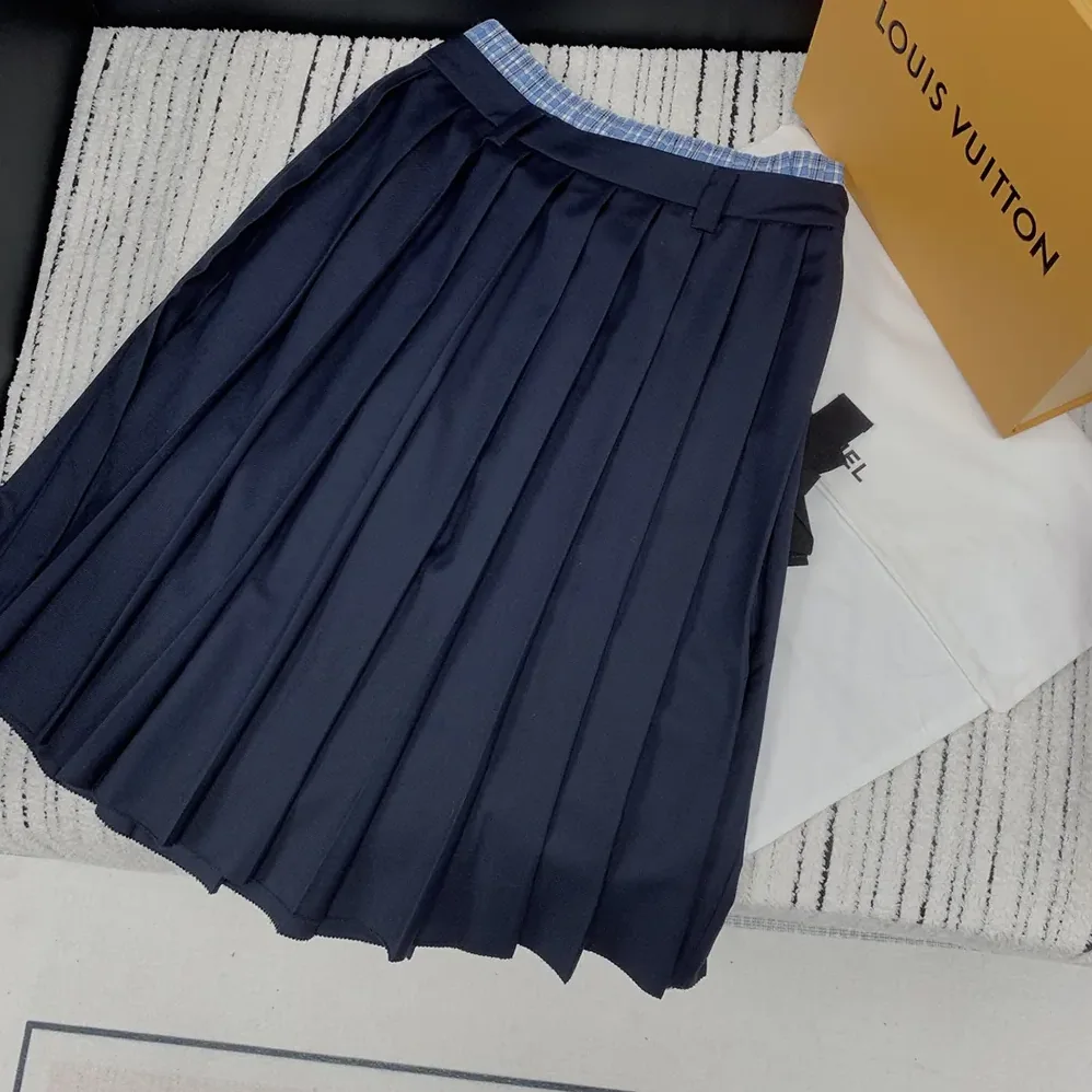 Miu Miu Pleated Batavia Midi for Women in skirt