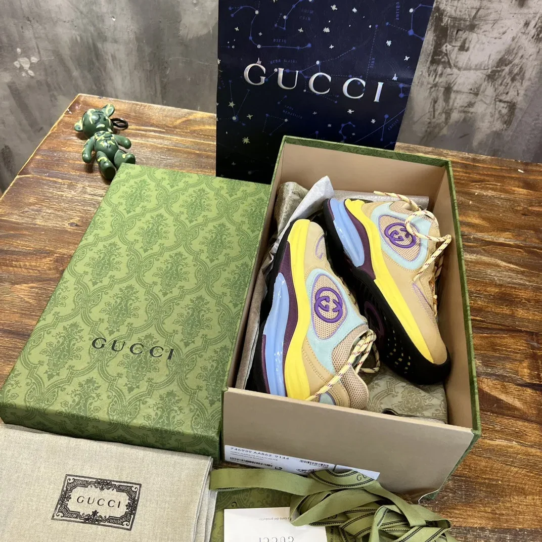 Gucci Run Sneaker Multicolor Gucci Run Sneaker Multicolor