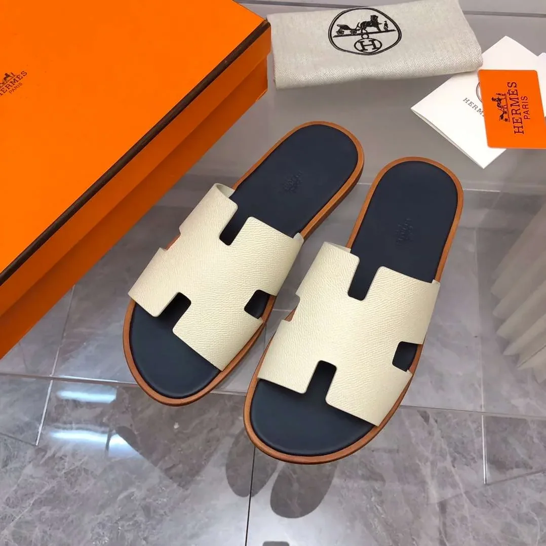 Hermes Oran Sandal White Hermes Oran Sandal White