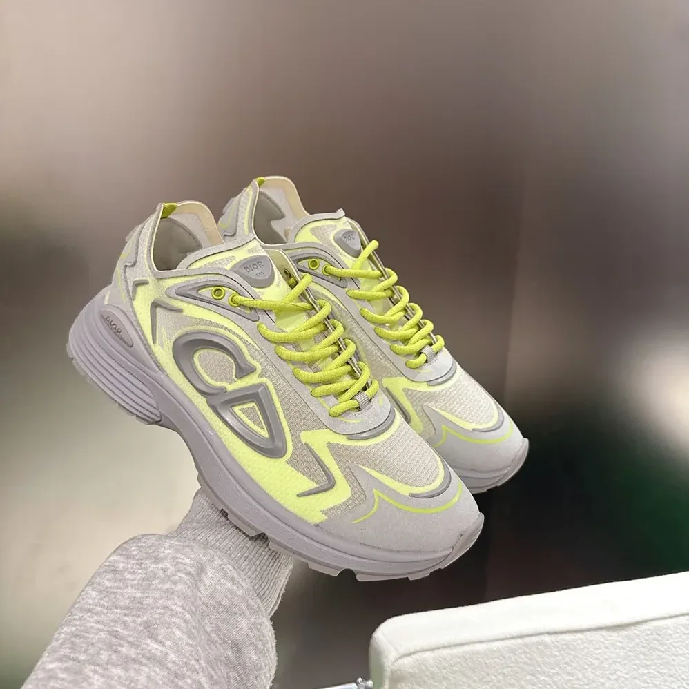 Dior B30 Countdown Tech Sneaker White Semi-Transparent N3O Nylon for Unisex Dior B30 Countdown Tech Sneaker White Semi-Transparent N3O Nylon for Unisex