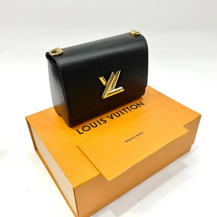 Louis Vuitton Twist MM Epi Black /