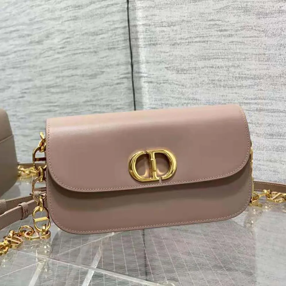 Dior Small 30 Montaigne Avenue Bag Powder Beige Box Calfskin for Women Dior Small 30 Montaigne Avenue Bag Powder Beige Box Calfskin for Women
