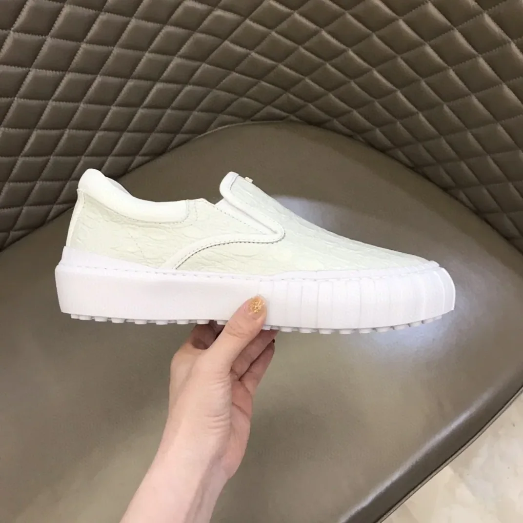 Fendi Force Slip On Sneakers White 7E1454