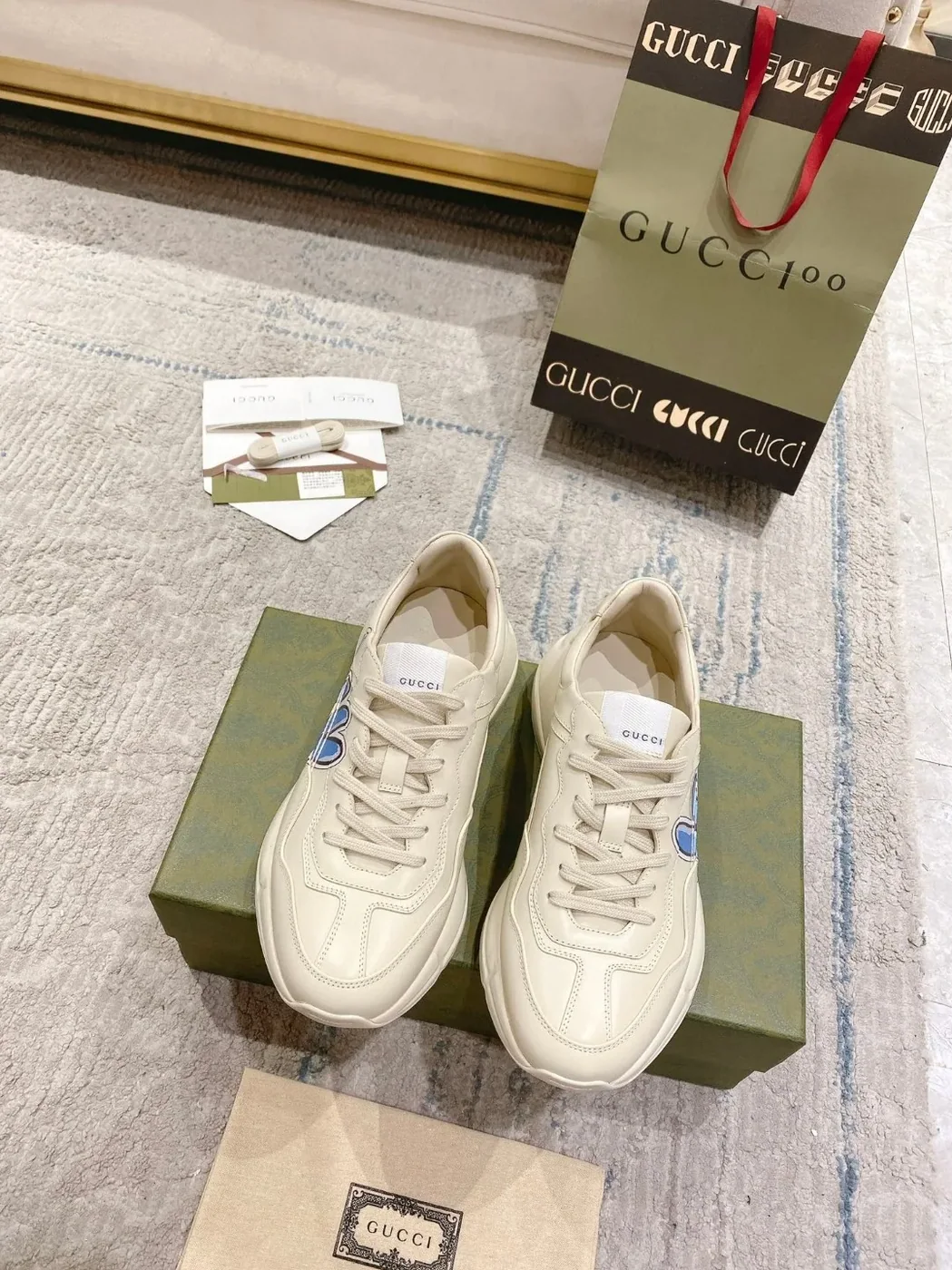 Gucci Rhyton Sneaker White Gucci Rhyton Sneaker White