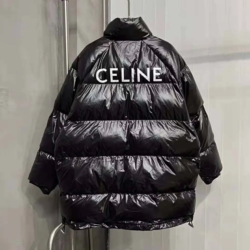 Celine Parka in Lightweight Nylon for Women in Black Celine Parka in Lightweight Nylon for Women in Black