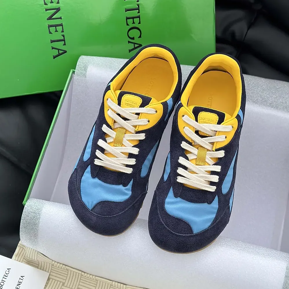 Bottega Veneta Orbit Flash Sneaker for Unisex in Blue Bottega Veneta Orbit Flash Sneaker for Unisex in Blue