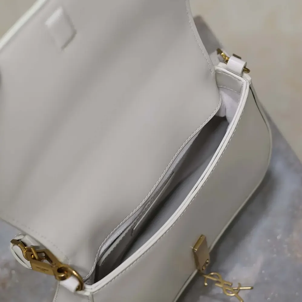 Saint Laurent YSL Voltaire Top Handle in Box Saint Laurent for Women in White