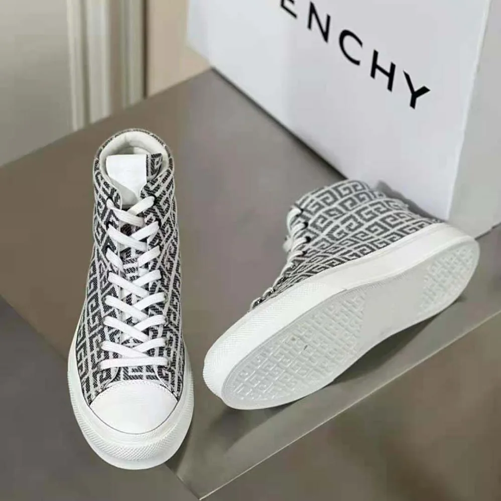 Givenchy High Sneakers City in 4G Jacquard for Unisex in Black