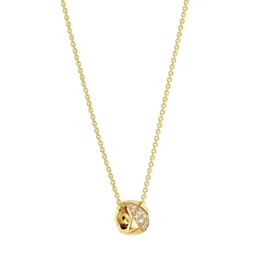 Chanel Coco Crush Necklace Gold Hardware