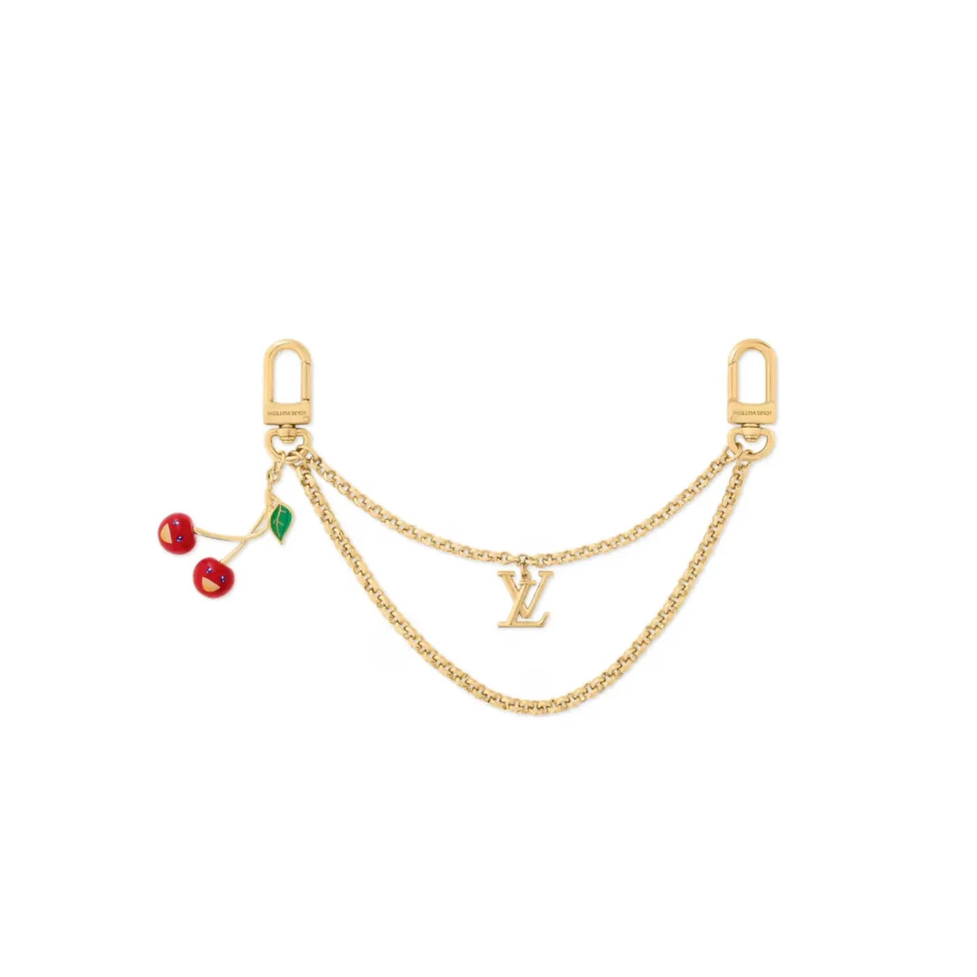 Louis Vuitton LV x TM Cerise Bag Chain Gold in Toned