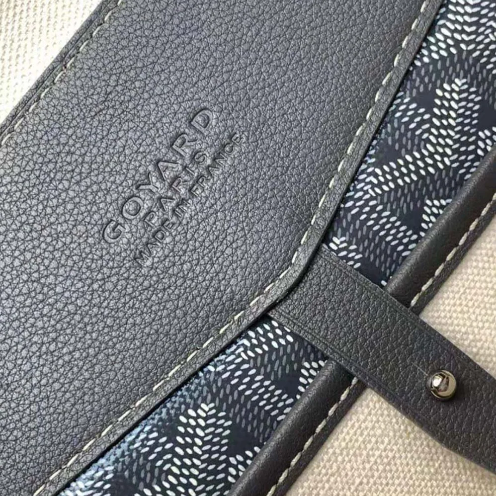 Goyard Cisalpin Document Case for Unisex in Grey