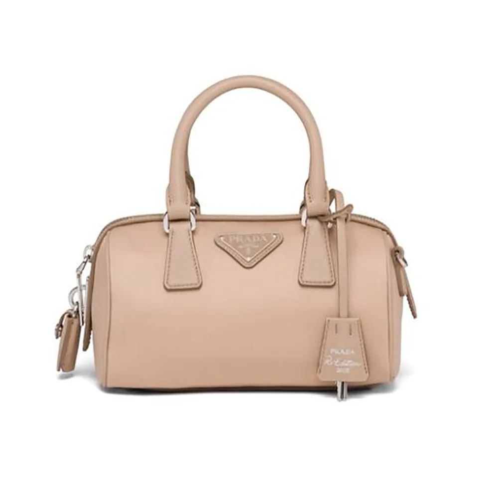 Prada Prada Re-Edition 2005 Nylon Bag for Women in Sandy Prada Prada Re-Edition 2005 Nylon Bag for Women in Sandy