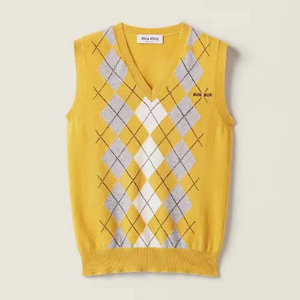 Miu Miu Cashmere Vest for Women