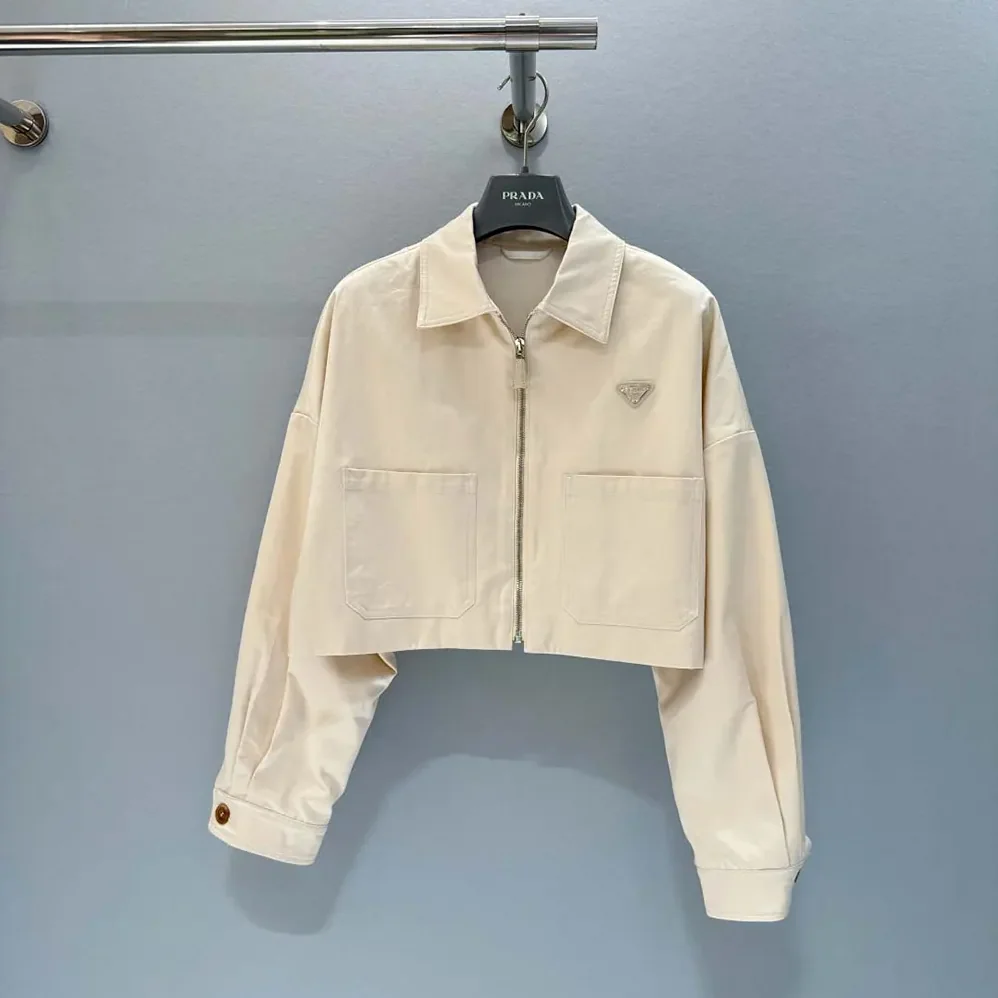 Prada Denim Blouson Jacket for Women