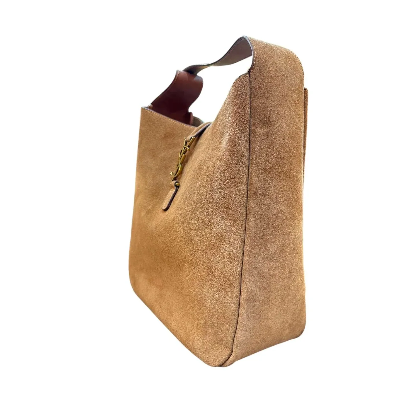 Le 5 A 7 Brown Suede Hobo Bag USA | Urban Valore
