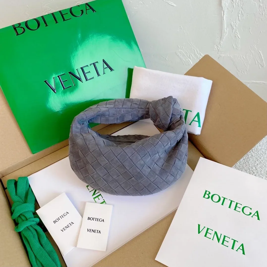 Bottega Veneta Mini Jodie Bag Gray Bottega Veneta Mini Jodie Bag Gray