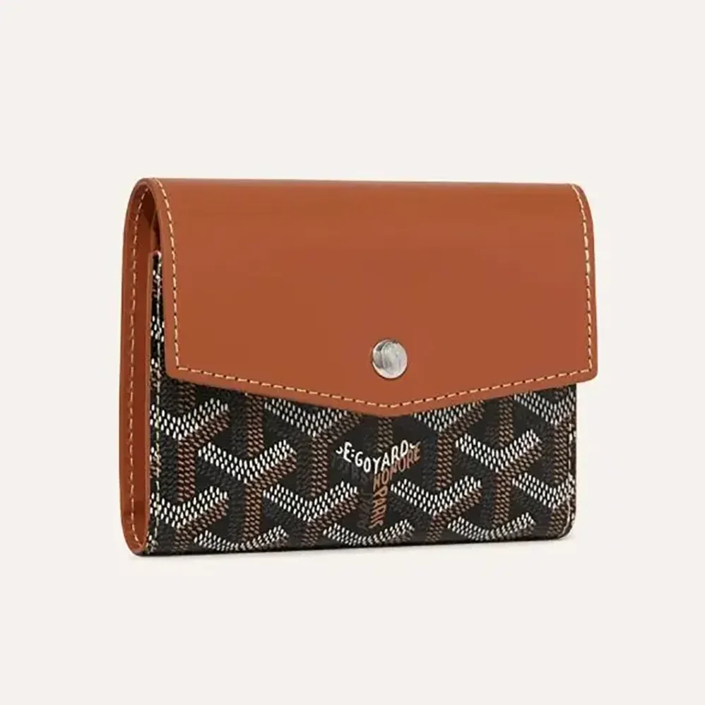 Goyard Saint Gabrie Wallet for Unisex in Tan