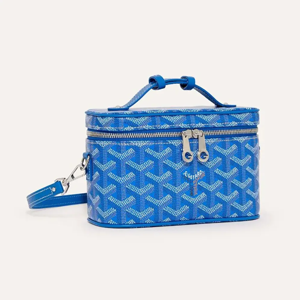 Goyard Muse Mini Vanity for Unisex in Blue Goyard Muse Mini Vanity for Unisex in Blue
