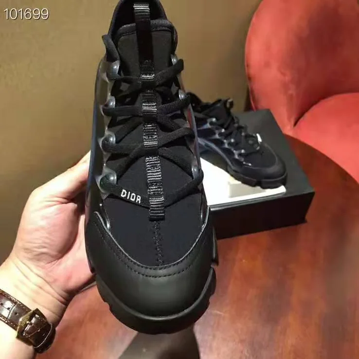 Dior D-Connect Sneaker for Women in Black Dior D-Connect Sneaker for Women in Black