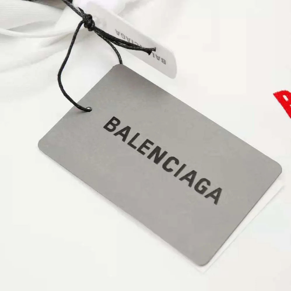 Balenciaga Top League Hoodie Oversized in White for Women