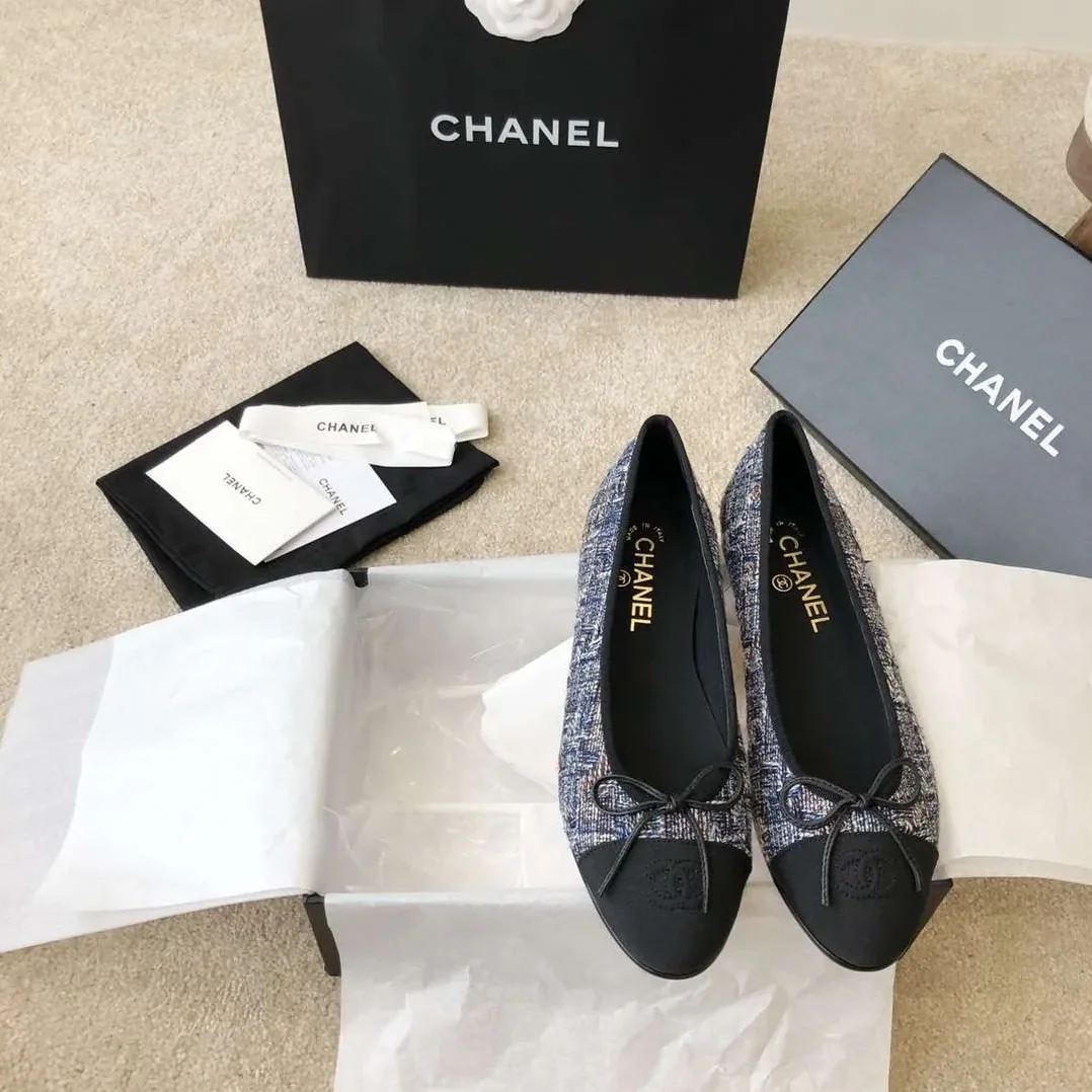 Chanel Ballet Flats Multiple Color Chanel Ballet Flats Multiple Color
