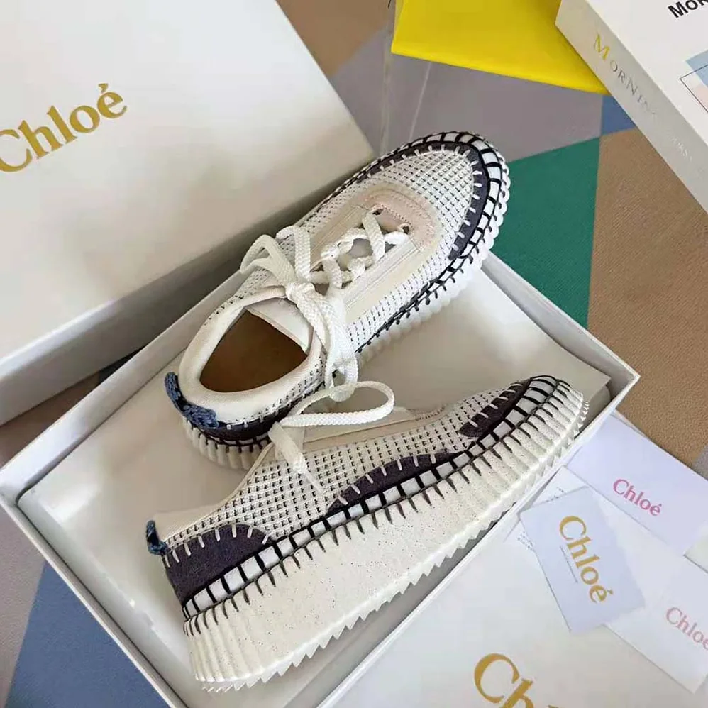 Chloe Nama Sneaker for Unisex in Blue Chloe Nama Sneaker for Unisex in Blue