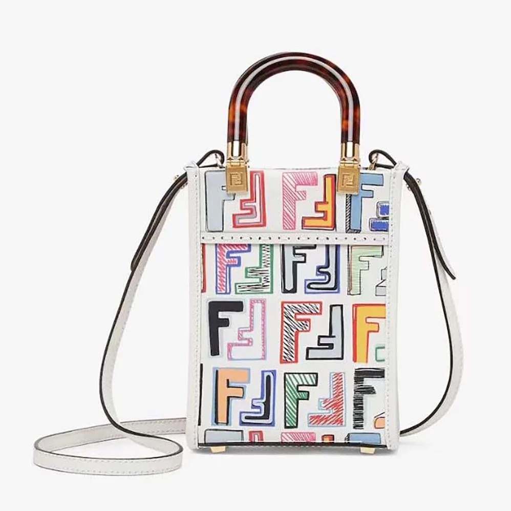 Fendi Mini Sunshine Shopper Chinese Valentine's Day Limited Edition Mini for Women in bag Fendi Mini Sunshine Shopper Chinese Valentine's Day Limited Edition Mini for Women in bag