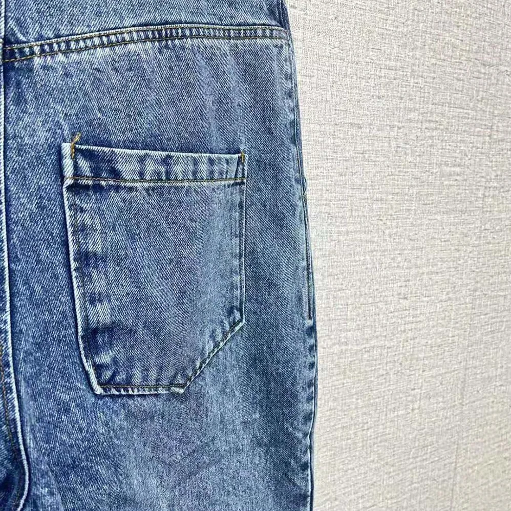 Loewe Anagram Cropped Jeans in Denim for Men