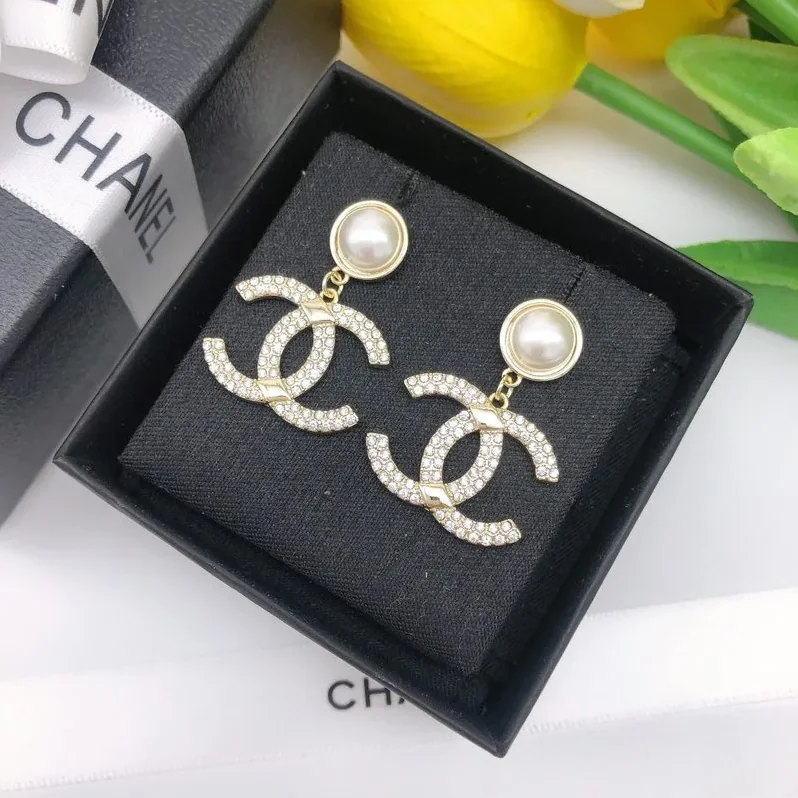 Chanel Earrings Gold Hardware Chanel Earrings Gold Hardware