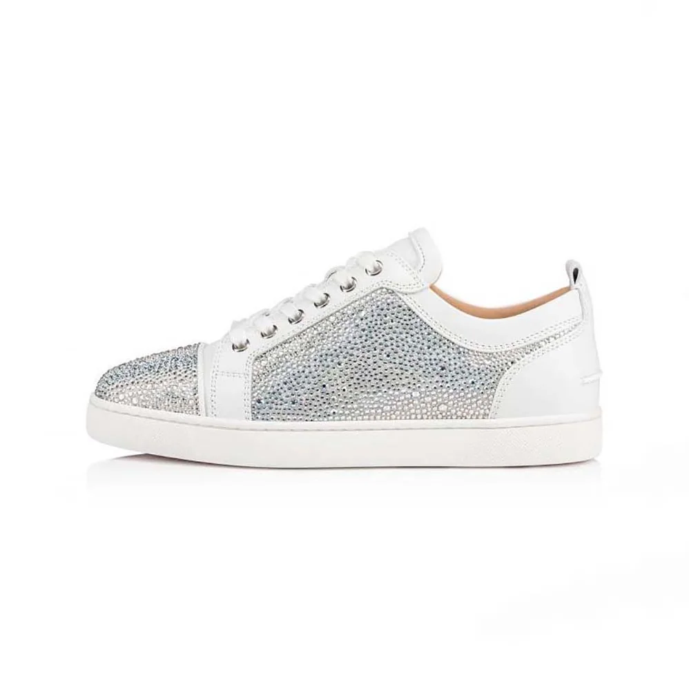 Christian Louboutin Louis Junior Strass for Men in White