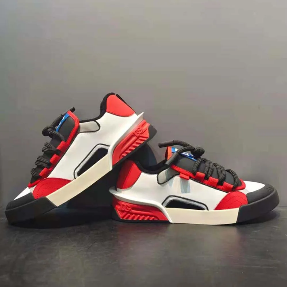 Dolce Gabbana D&G Mixed for Unisex in Material Portofino Sneakers Dolce Gabbana D&G Mixed for Unisex in Material Portofino Sneakers