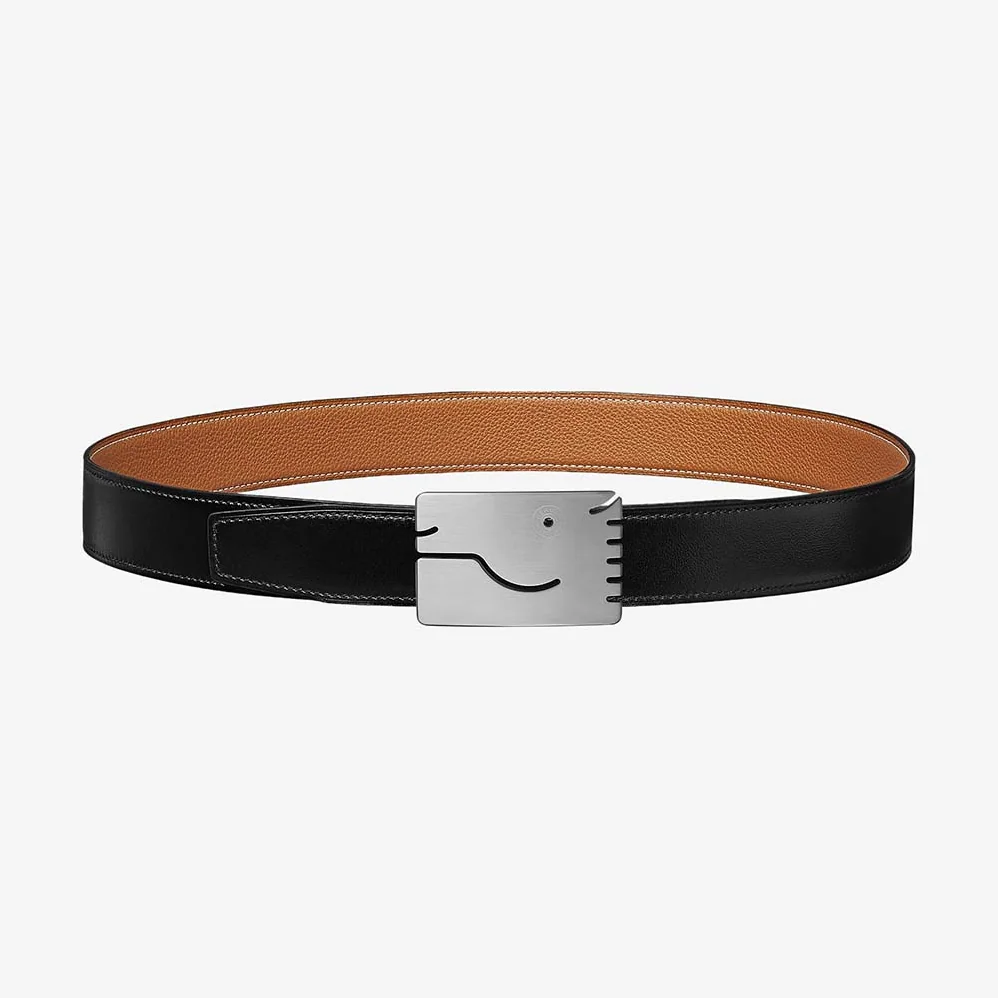 Hermes A Cheval Belt Buckle & Reversible Leather Strap 32 mm for Men Hermes A Cheval Belt Buckle & Reversible Leather Strap 32 mm for Men