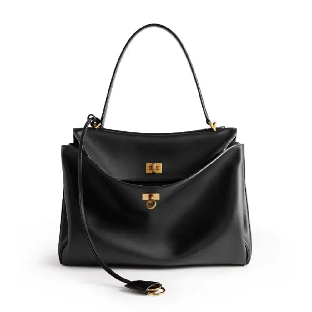 Balenciaga Rodeo Medium Handbag in Black for Women Balenciaga Rodeo Medium Handbag in Black for Women
