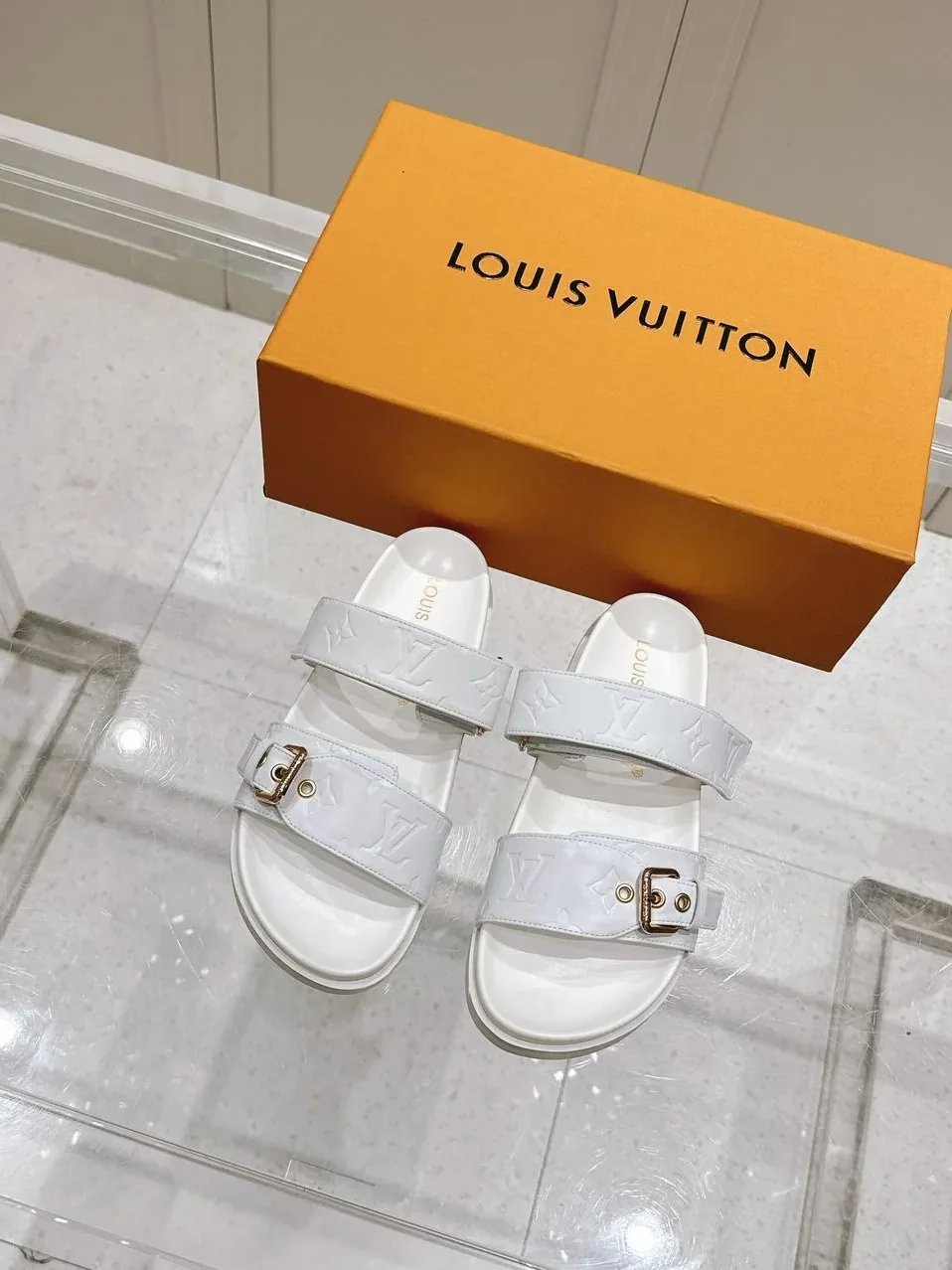 Bom Dia Flat Comfort Mule Ivory 1ABVO6 Bom Dia Flat Comfort Mule Ivory 1ABVO6