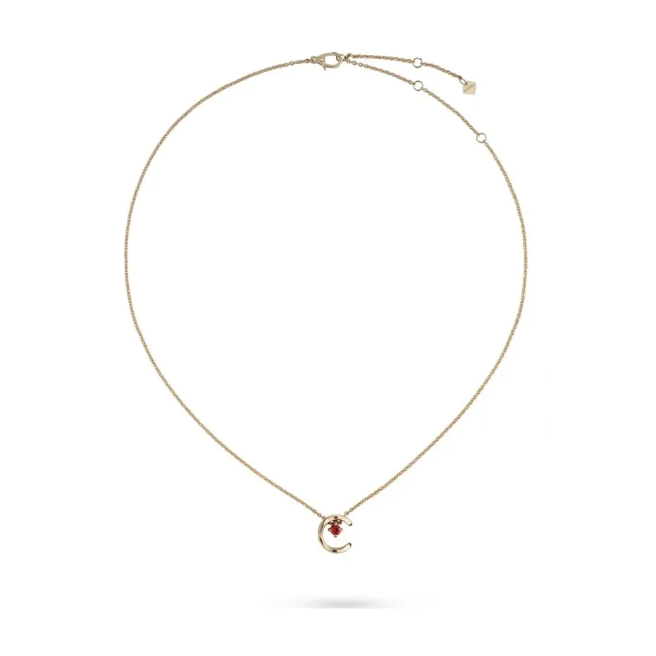 Chanel Coco Necklace Beige Gold Hardware