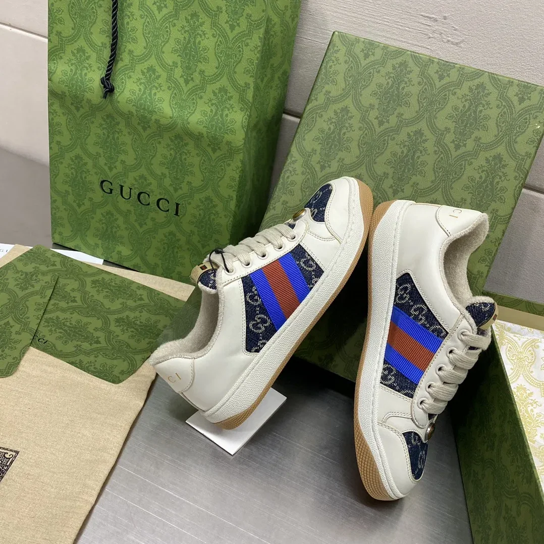 Gucci Screener GG Sneaker White