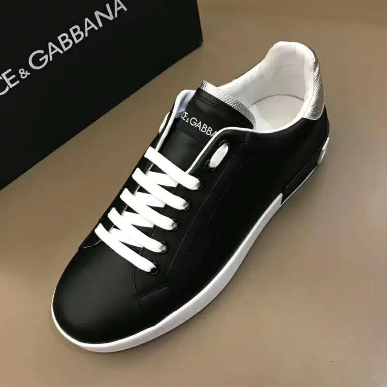 Dolce Gabbana D&G Shoes Zapatillas Portofino De Becerro De Napa for Men Dolce Gabbana D&G Shoes Zapatillas Portofino De Becerro De Napa for Men