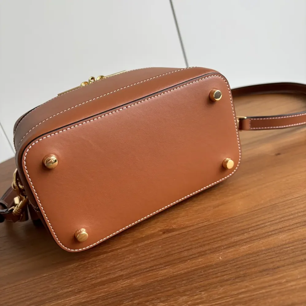Celine Vanity in Natural Calfskin for Unisex in Brown Celine Vanity in Natural Calfskin for Unisex in Brown